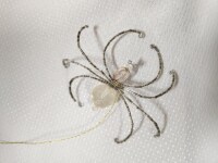 Beaded Spider - Amber