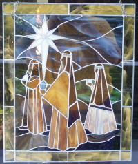 Suncatcher - 3 Wise Men Panel