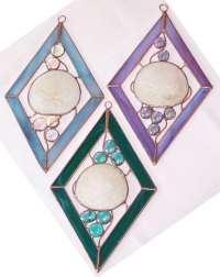 Sanddollar Diamonds - Suncatchers - See Suncatchers &