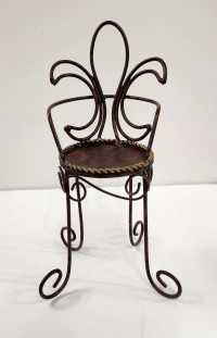 Display - Wrought Iron Chair