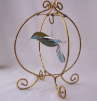 Display - Cage - Ornament - Brass