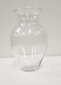 Vase - 7" Aquatic Garden - Crystal Clear