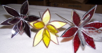 Plant Pick - 3D Flower - Pink