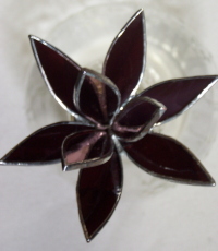 Plant Pick - 3D Flower - Purple