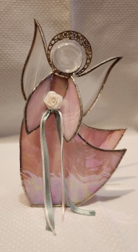 Angel - 3D Freestanding with Ribbon accents