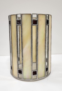 Vase - Cylindrical Pillar - Cream