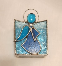 Tea Lite burner - Kneeling Angel