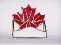 Business Card Holder, Maple Leaf