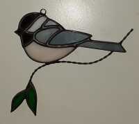 Chickadee on a branch