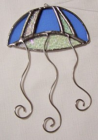 Suncatcher - Jellyfish - Blue