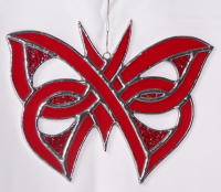 Suncatcher - Celtic Butterfly - Orange
