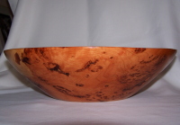 Birdseye Fir Burl Bowl