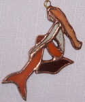 Ornament - Mermaid - Orange