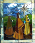 Suncatcher - 3 Wise Men Panel