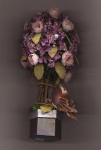 Plum Topiary  Rose Tree - NOT FOR SALE