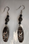 Earrings - Bead Drop - Sculpted Bead