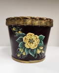 Flowerpot - Hand Painted - JF - YE