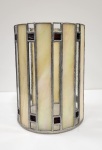 Vase - Cylindrical Pillar - Cream