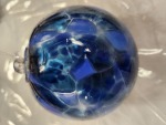 Blown Glass - Gazing Ball - Blue