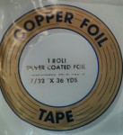Copper Foil - Edco - 7/32" - Silver Back