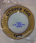 Copper Foil - Edco - 3/16" - Copper Back