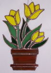 Suncatcher - Potted Tulips