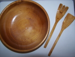 Alder Salad Bowl Set - DISPLAY ONLY